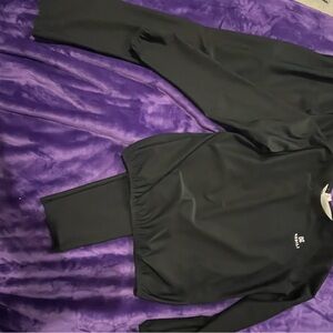 Black Women's Activewear Set